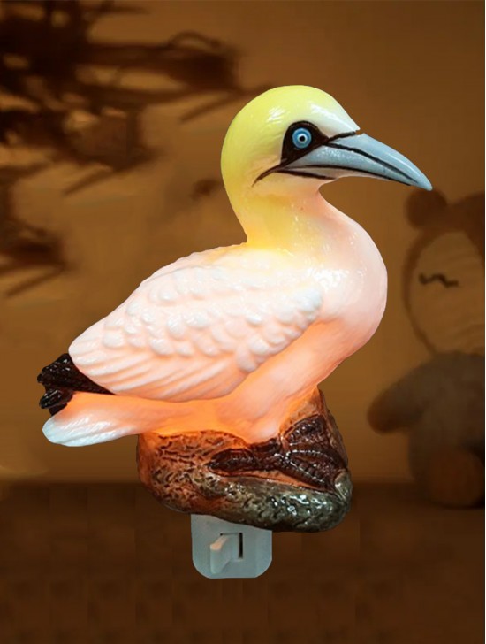 Porcelain Gannet Night Light with Gift Box